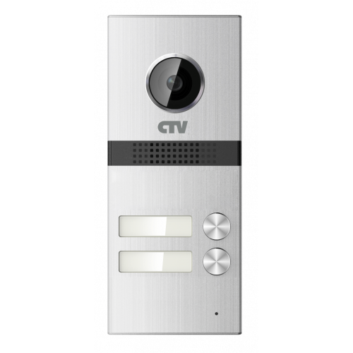 CTV-D2Multi Вызывная панель для видеодомофонов на 2 абонента CTV-D2Multi Вызывная панель для видеодомофонов на 2 абонента