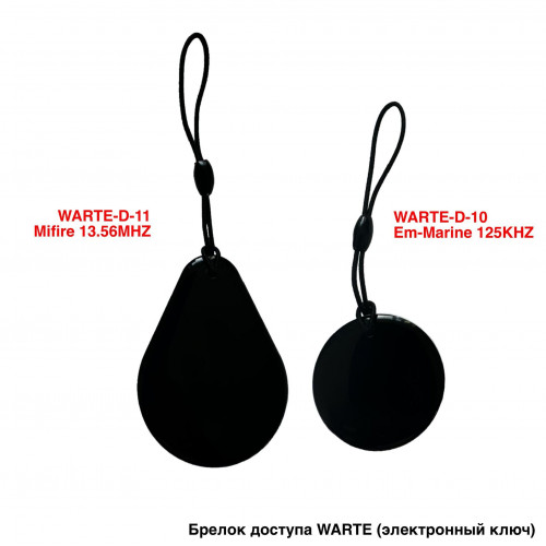 Брелок доступа WARTE (электронный ключ) для систем контроля доступа Брелок доступа WARTE (электронный ключ) для систем контроля доступа
