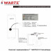 WARTE-07-01 белый/медь PAL комплект 7" видеодомофона с вызывной панелью