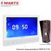WARTE-07-04 белый/медь PAL (КВАРТЕТ+АККОРД 120) комплект 7" видеодомофона с памятью с вызывной панелью WARTE-07-04 белый/медь PAL (КВАРТЕТ+АККОРД 120) комплект 7" видеодомофона с памятью с вызывной панелью