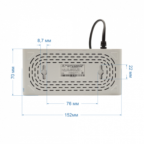 space technology ST-S48POE (P/2М/55W/А)