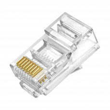 Разъем St-RJ4502 PRO прозрачный