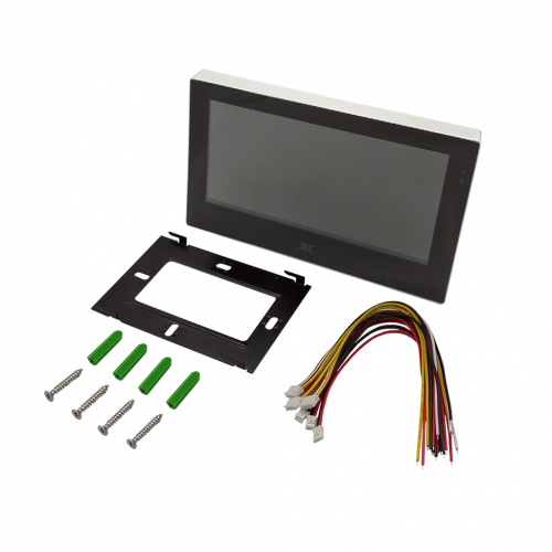 space technology Домофон ST-M205/7 (TS/SD/IPS) ЧЕРНЫЙ