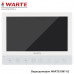 WARTE-DM7-02 PAL цифровой белый (СОНАТА-Ц PAL) видеодомофон 7" для работы с подъездным домофоном цифрового типа