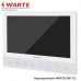 WARTE-DM7-02 PAL координатный белый (СОНАТА-К PAL) видеодомофон 7" для работы с подъездным домофоном координатного типа