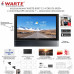 WARTE-iDM7-12M MHD черный (СОНАТА MHD) видеодомофон с сенсорным 7" экраном c записью по детекции движения и моб. приложением