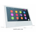 WARTE-10-05 белый/серебро MHD (СИМФОНИЯ+АЛЬТ) комплект 10" видеодомофона с памятью и моб. приложением с вызывной панелью