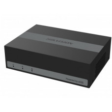 Видеорегистратор DS-H104EGA(330GB) 4-х канальный гибридный HD-TVI регистратор с встроенным eSSD накопителем и технологией AoC